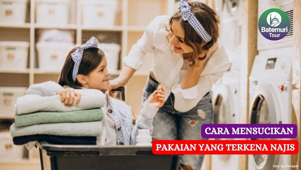 Cara Mensucikan Baju Yang terkena Najis Menggunakan Mesin Cuci